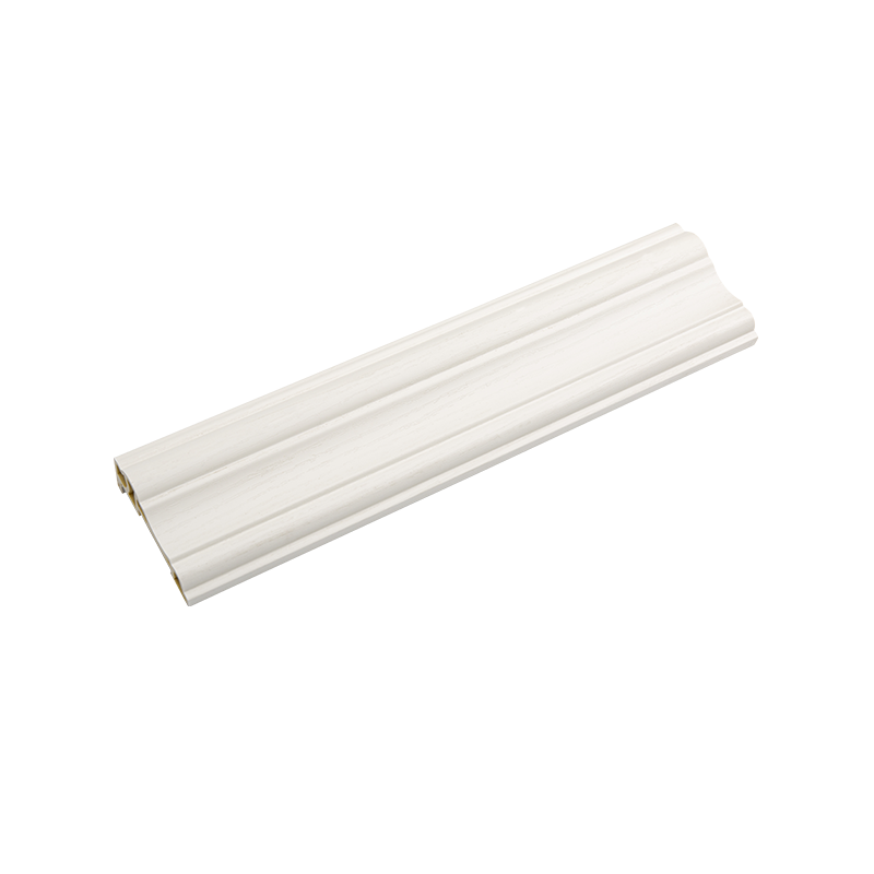 Moldagem de parede Wpc resistente a insetos e fogo, fácil de instalar